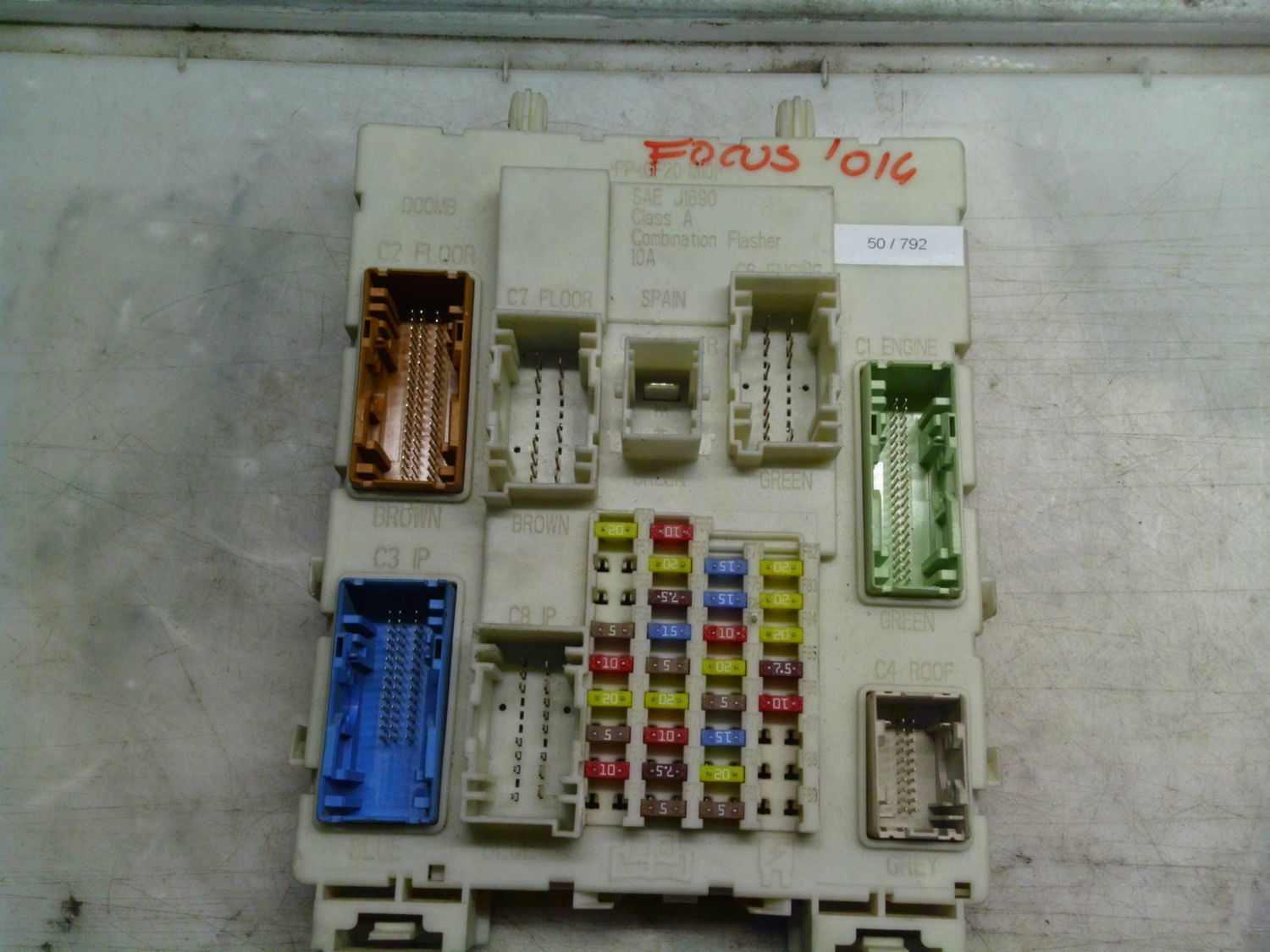 50-792 Body Computer Fomoco BV6N-14A073-FT BV6N14A073FT 0028715 522075F06   FORD Diesel Transit