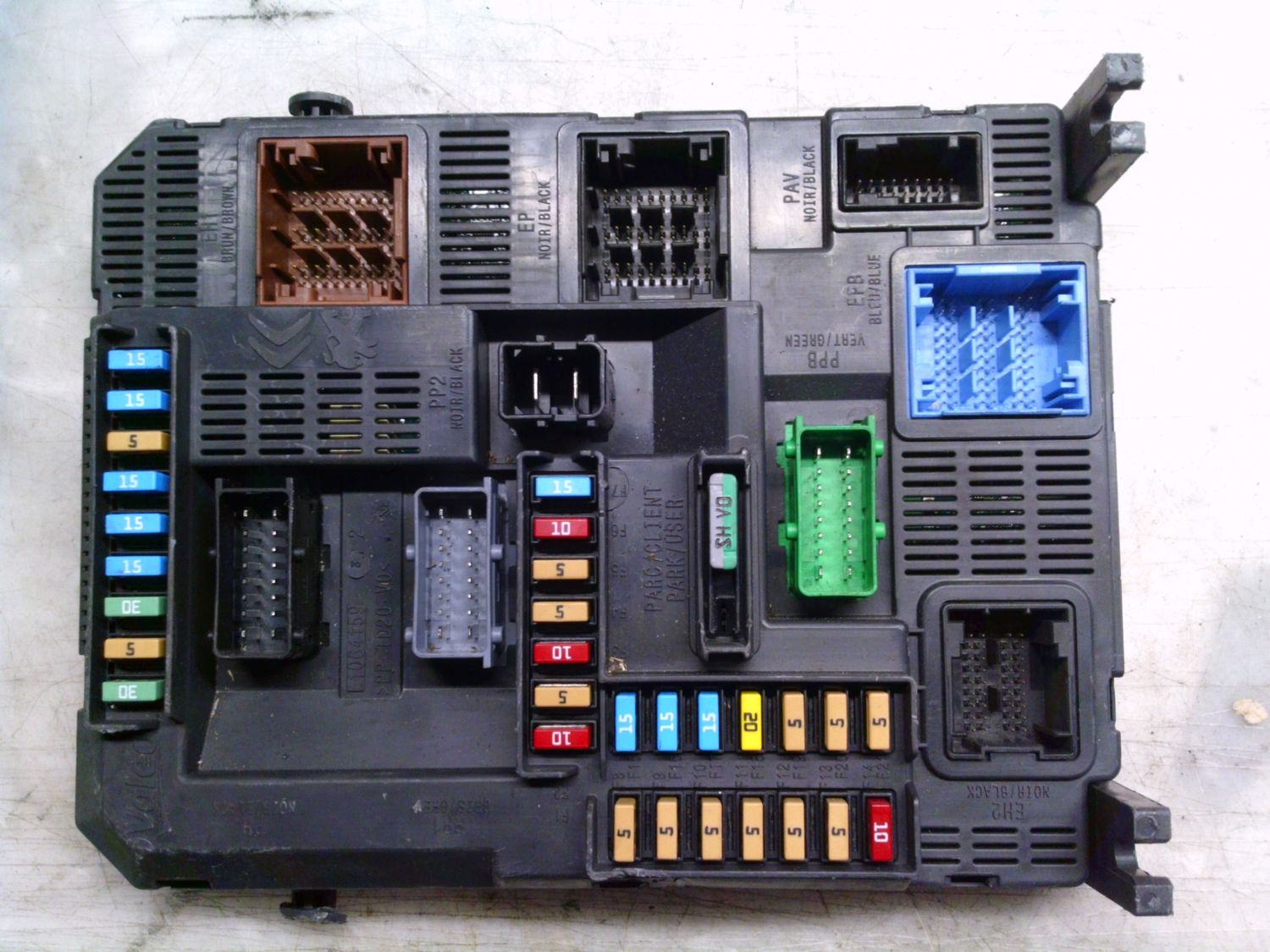 50-812 Body Computer Valeo 9807531680   BSI N02 00 SW: K 00   PEUGEOT Benzina 208