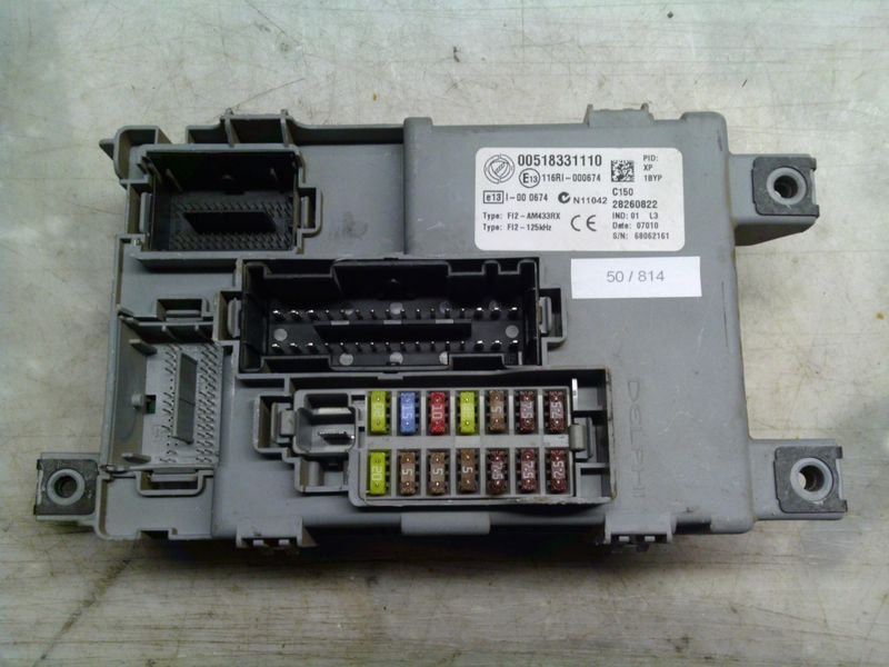 50-814 Body Computer Delphi 00518331110   28260822    FIAT Diesel Doblo'
