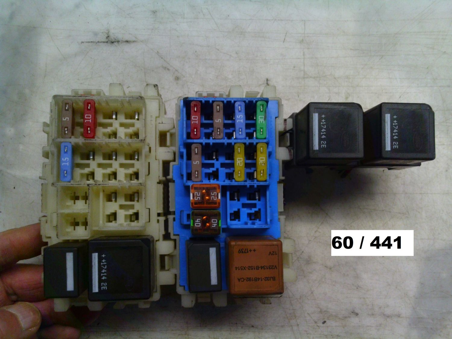 60-441 Scatola Fusibili Land Rover PORTA FUSIBILI PORTAFUSIBILI DISCOVERY    LAND ROVER Diesel DISCOVERY