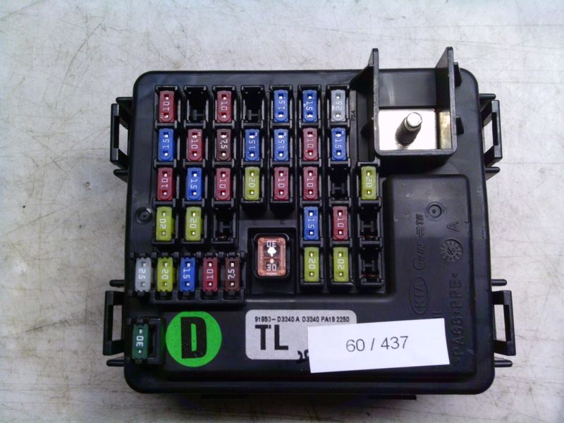 60-437 Scatola Fusibili Hyundai 91950-D3240 91950D3240     HYUNDAI Diesel TUCSON