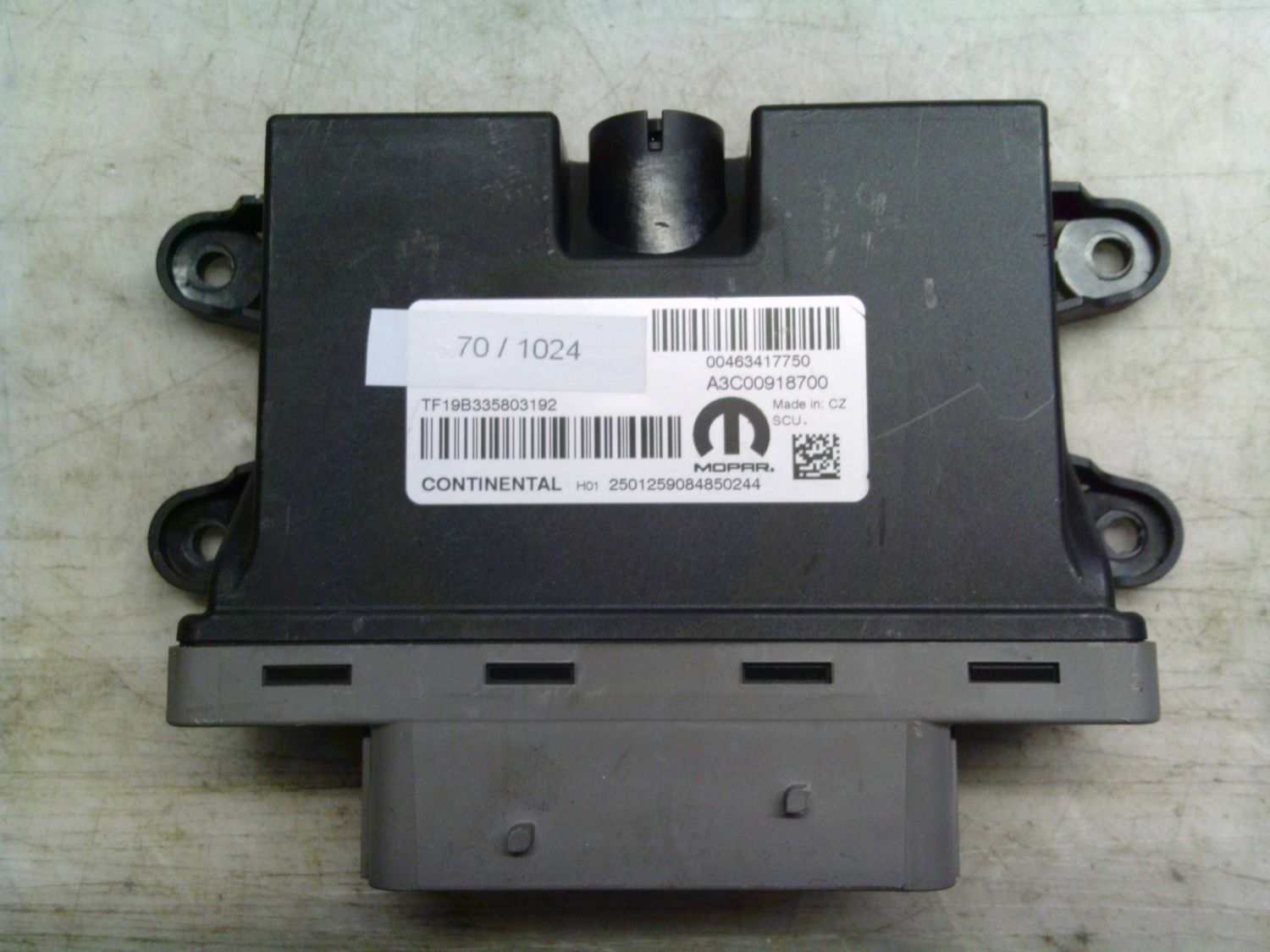 70-1024 Centralina ADBlue Continental A3C00918700       ALFA ROMEO Diesel STELVIO