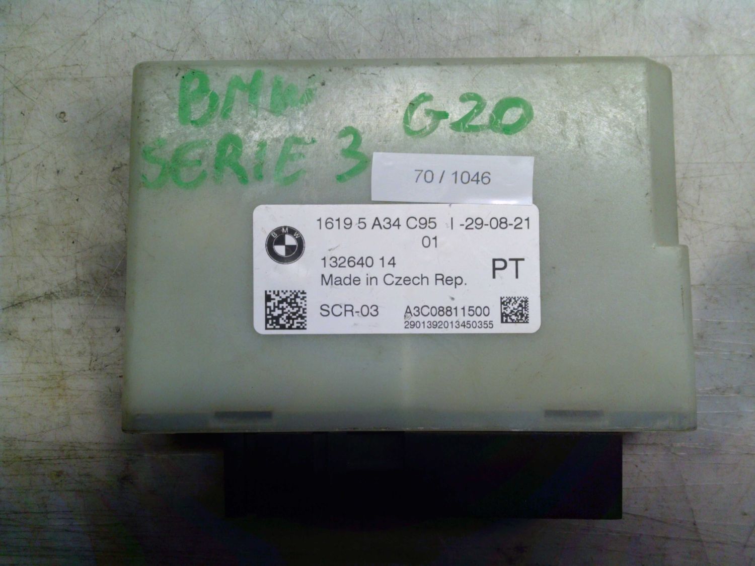 70-1046 Centralina ADBlue Continental A2C08811500   16195A34C95 132640 14 SCR-03  BMW Diesel SERIE 3