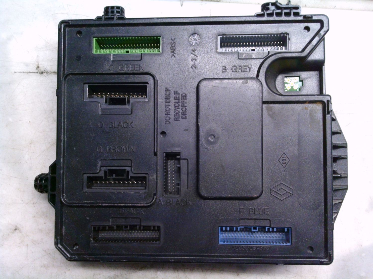 70-1025 Centralina Modulo Confort Continental 284B17156R   S180180030 BCM X95 ATIC L3 INT  RENAULT  SCENIC