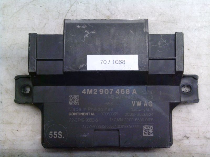 70-1068 Modulo Gateway Continental 4M2 907 468 A 4M2907468A A2-C749-9860-6 55S   AUDI  Varie