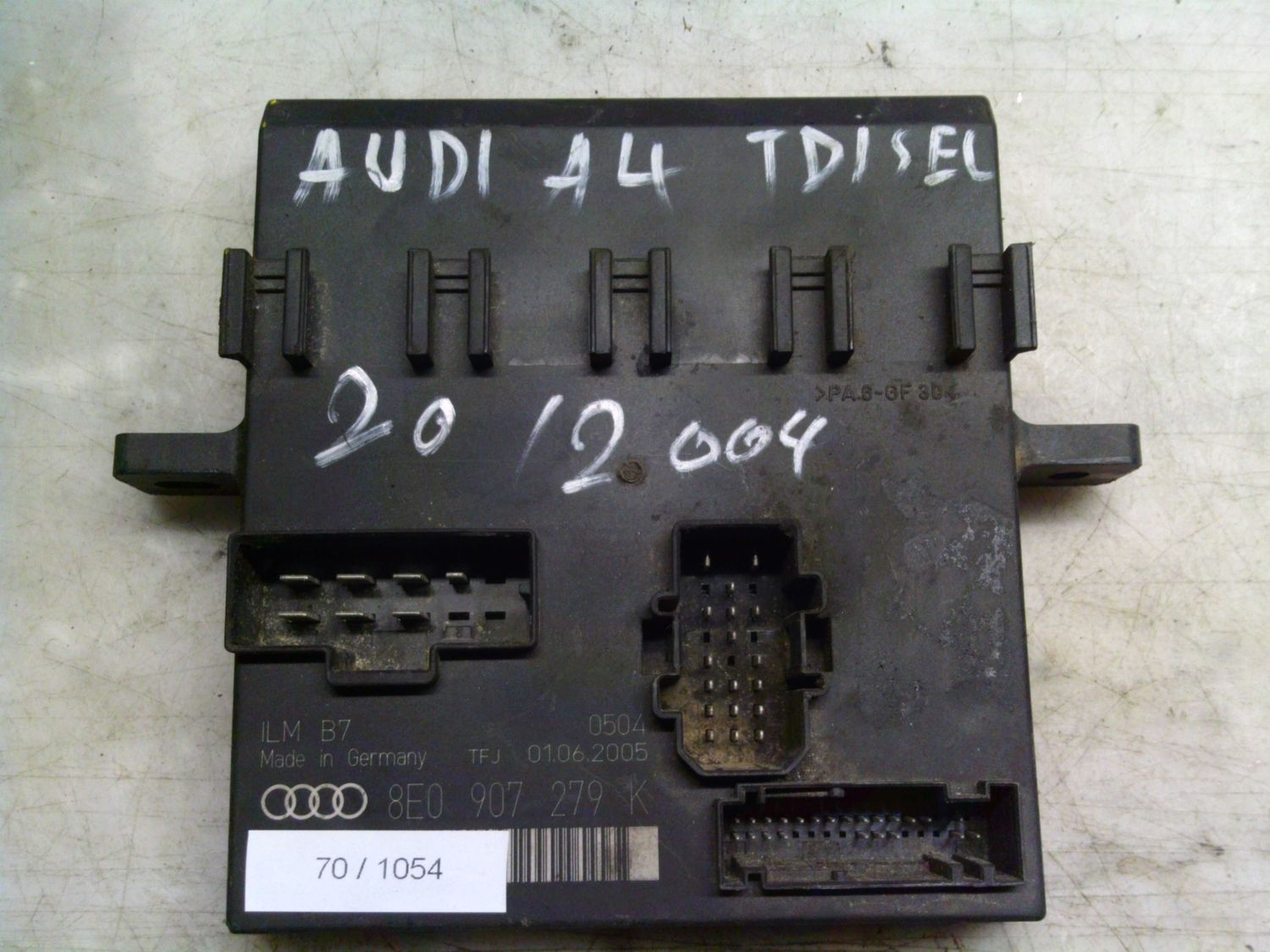 70-1054 Centralina Modulo Confort Temic 8E0 907 279 K 8E0907279K ILM B7     AUDI  A 4