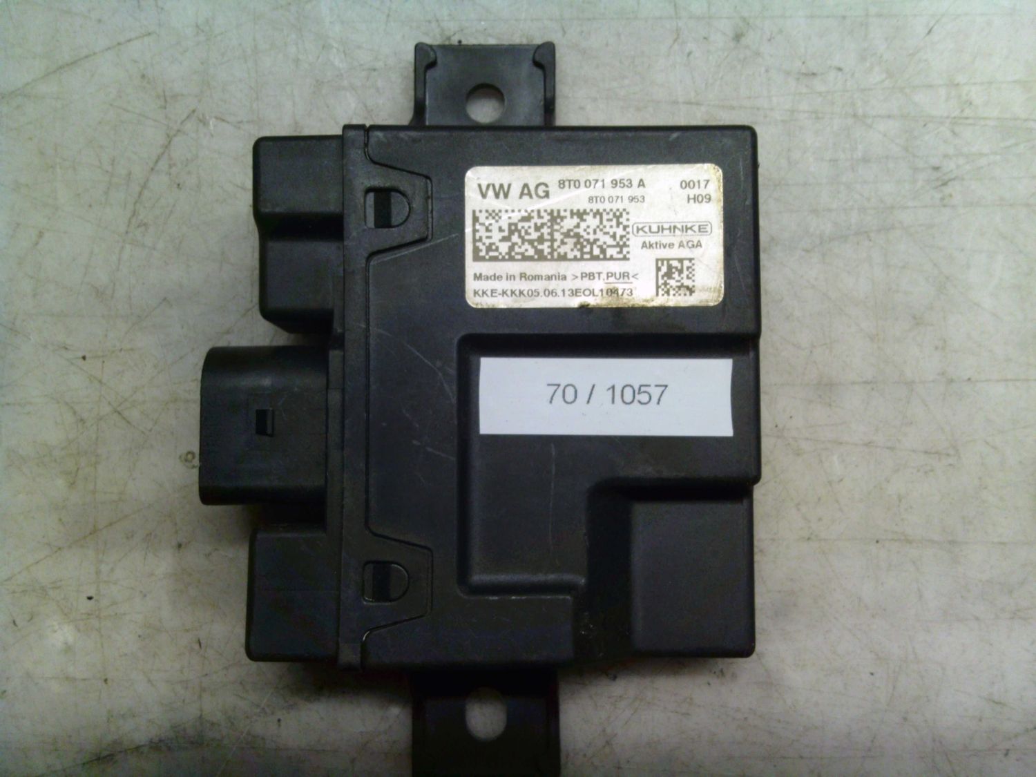 70-1057 Modulo di Controllo Kuhnke 8T0 071 953 A 8T0071953A H09    AUDI  A 4