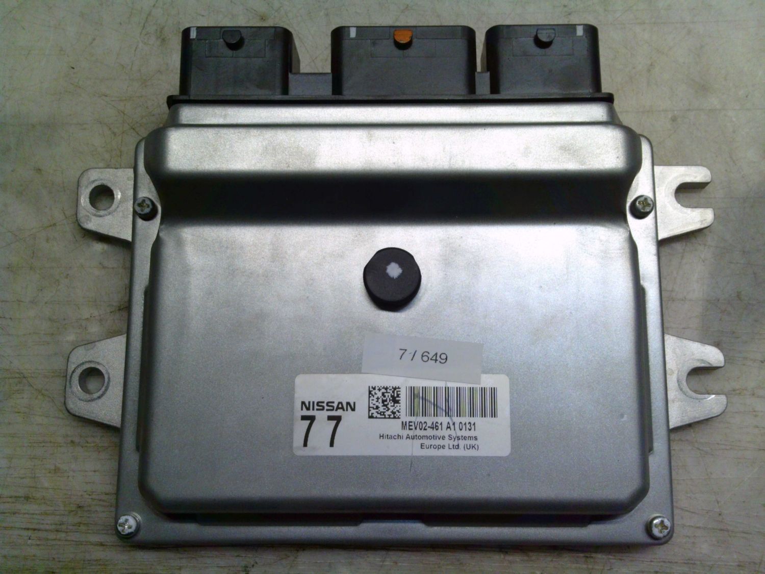 7-649 Centralina Motore Hitachi MEV02 461 A1 MEV02461A1 77    NISSAN Benzina MICRA