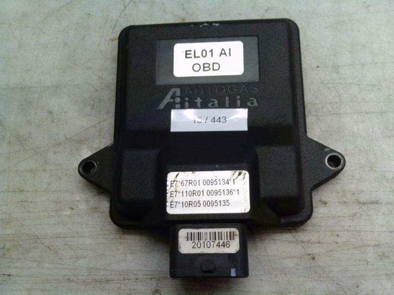 15-443 Centralina Gas Gpl Autogas Italia EL01 AI OBD EL01AIOBD 67R01 00951341 110R01 00951361 10R05 0095135    Benzina / Gpl