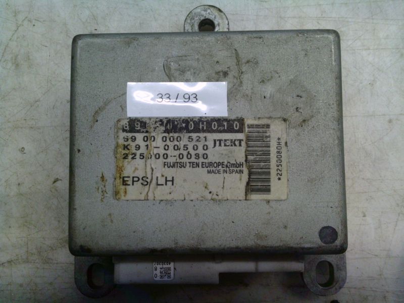 33-93 Centralina Servosterzo / Angolo Sterzata Fujitsu 89650-0H010 896500H010 69 00 000 521 K91-00500 225000-0080 CITROEN C1_107_Aygo 33-93 Centralina Servosterzo / Angolo Sterzata Fujitsu 89650-0H010 896500H010 69 00 000 521 K91-00500 225000-0080 CITROEN C1_107_Aygo