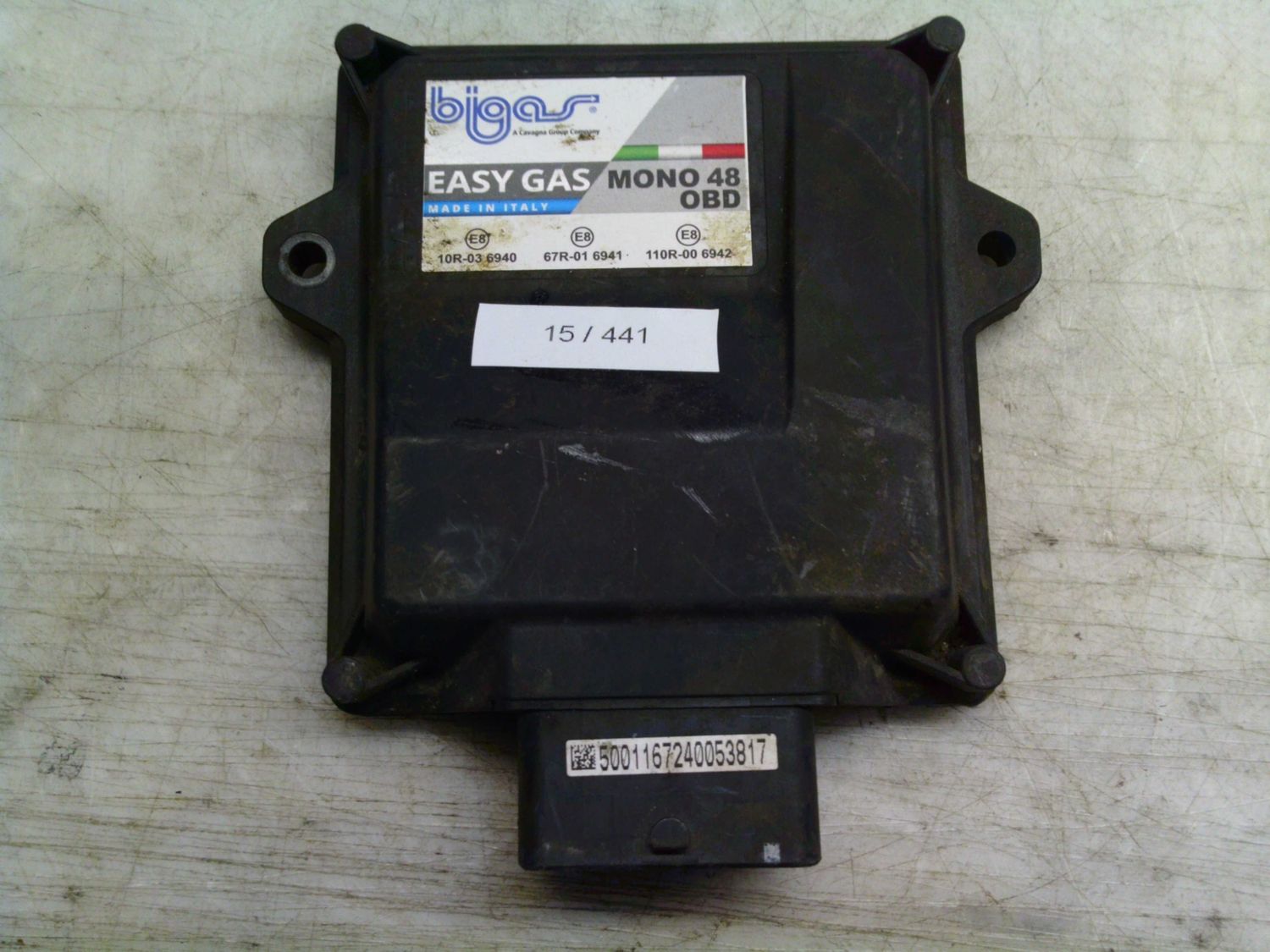 15-441 Centralina Gas GPL Bigas MONO 48 MONO48 EASY GAS OBD    Benzina / Gpl
