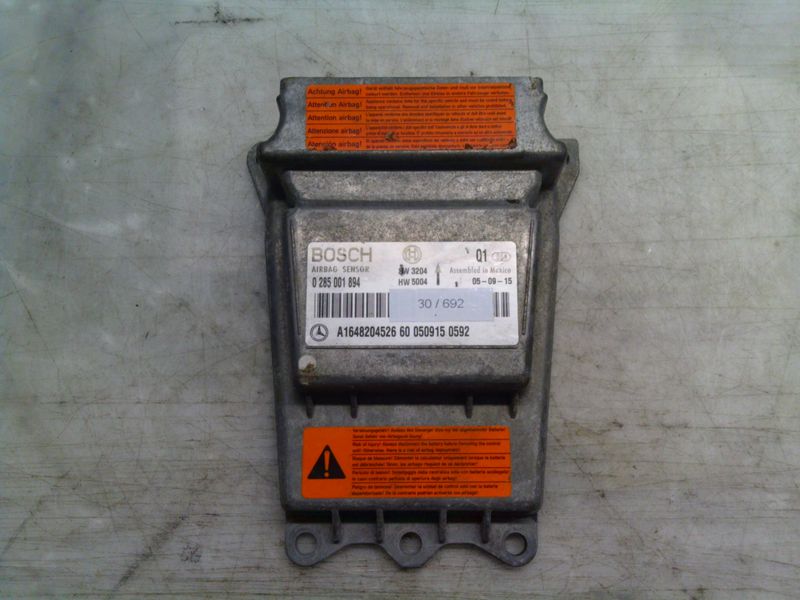 30-692 Centralina Airbag Bosch 0 285 001 894 0285001894 A1648204526    MERCEDES  CLASSE R