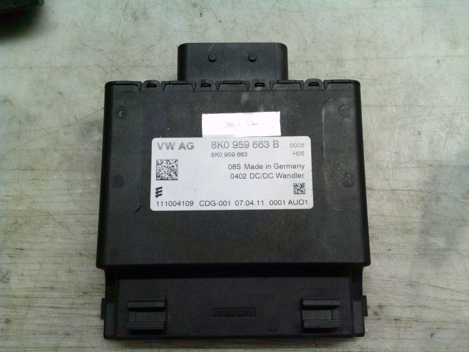 36-343 Convertitore Di Tensione Volkswagen 8K0 959 663 B 8K0959663B     AUDI  A 7