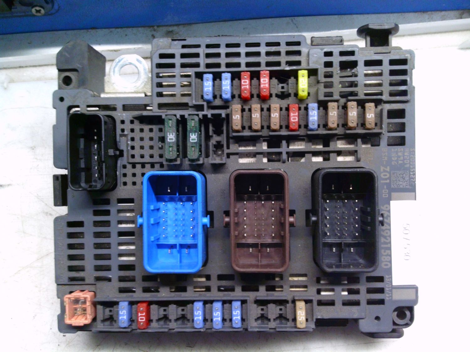 50-530 Body Computer Delphi 9674921580   BSM-Z01-00 HW:209 SW: 9A  CITROEN Diesel C 4