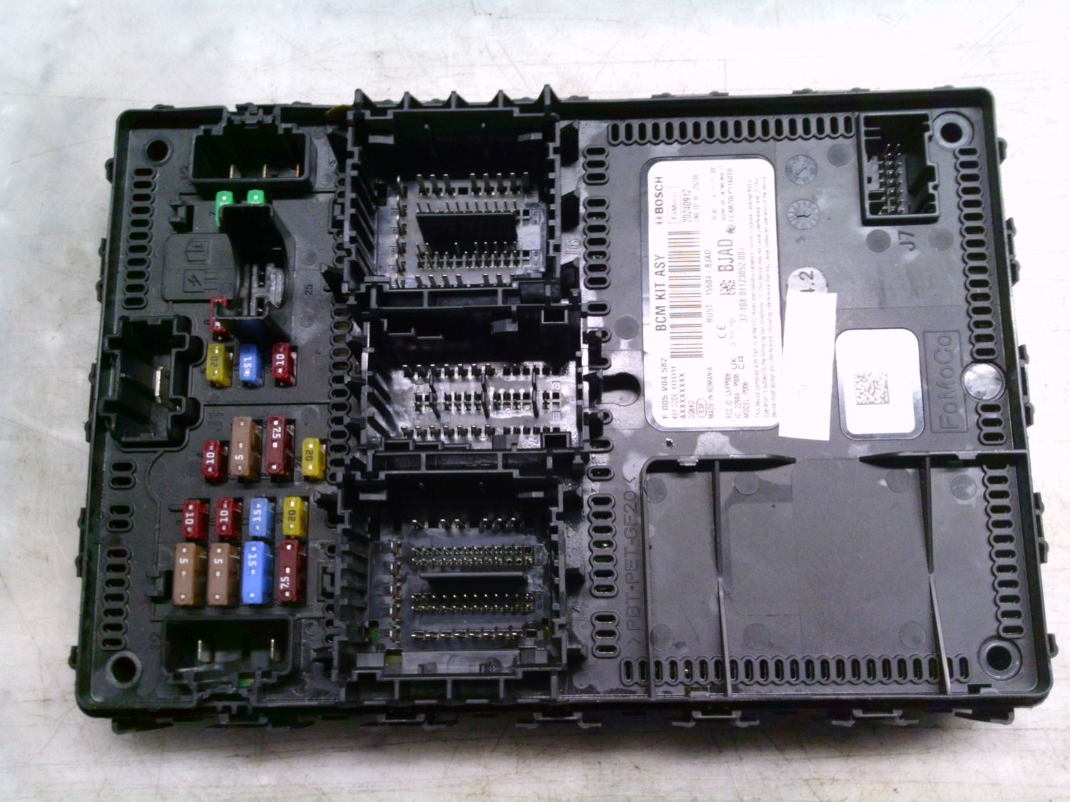 50-823 Body Computer Bosch F 005 V04 582 F005V04582 RU5T-15604-BJAD BCM KIT ASY 20240912  FORD  PUMA
