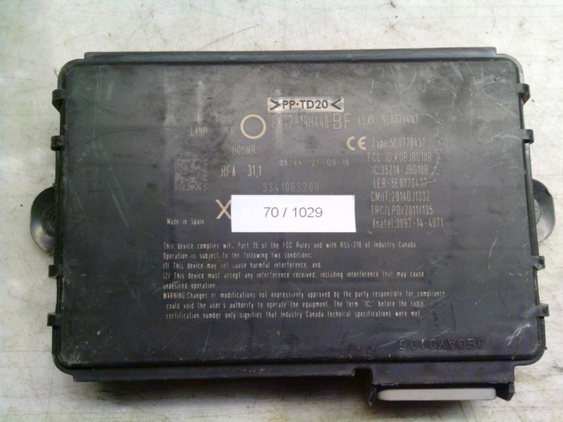 70-1029 Centralina Porte Lear FK72-19H440-BF FK7219H440BF 5E07704M7 5E0770437   LAND ROVER  Varie