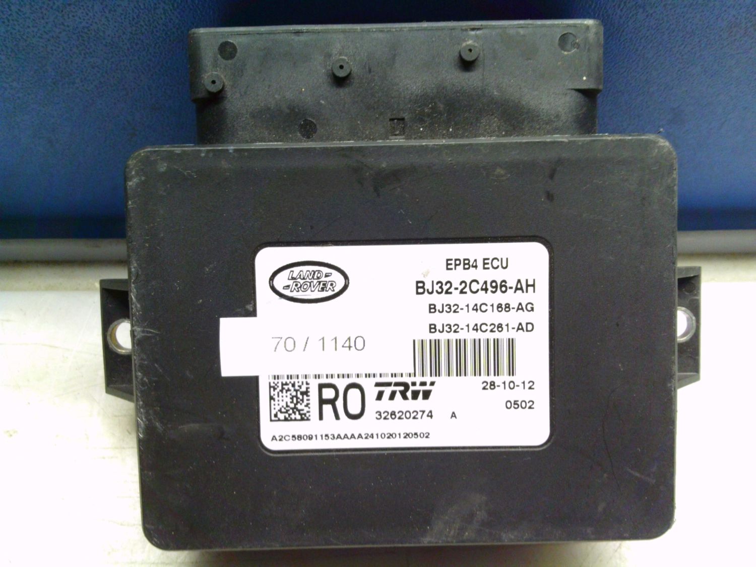 70-1140 Modulo Controllo Freno a Mano Trw BJ32-2C496-AH BJ322C496AH BJ32-14C168-AG BJ32-14C261-AD 32620274  LAND ROVER  EVOQUE