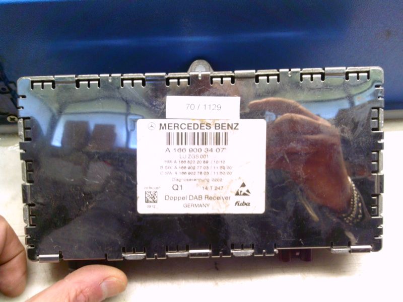 70-1129 Modulo Interfaccia Multimediale Mercedes A 166 900 34 07 A1669003407 A1668202089/10/10 A1669027703/11/50/00 Q1  MERCEDES  Varie