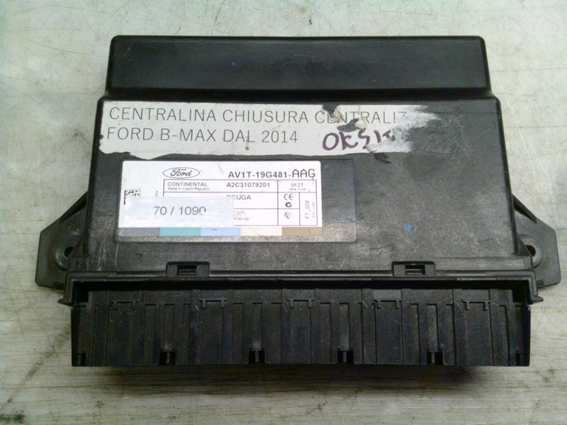 70-1090 Modulo Chiusura Centralizzata Continental AV1T-19G481-AAG AV1T19G481AAG A2C31079201    FORD  B-MAX