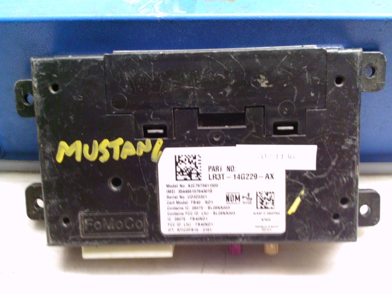70-1136 Centralina Bluetooth Continental LR3T-14G229-AX LR3T14G229AX A2C7673411500    FORD  MUSTANG