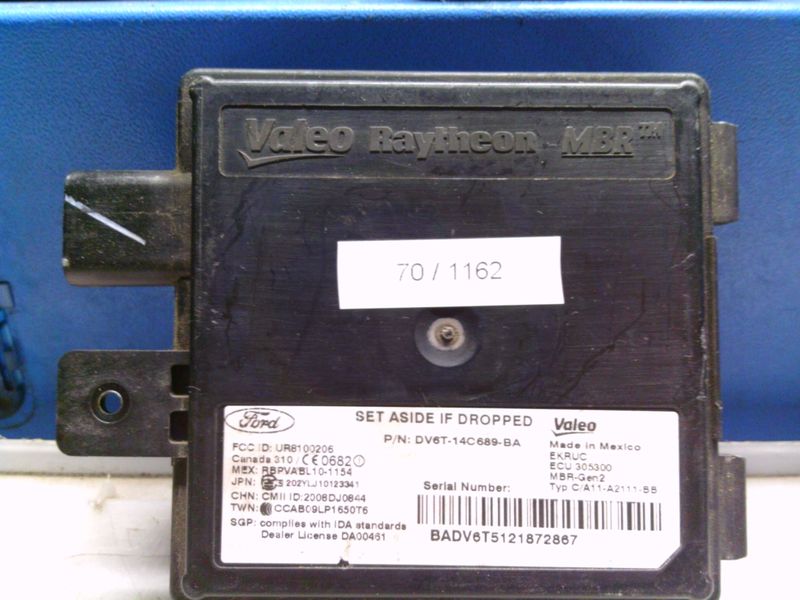 70-1162 Modulo di Controllo Valeo DV6T-14C689-BA DV6T14C689BA UR8100206 C/A11-A2111-B5   FORD  VARIE