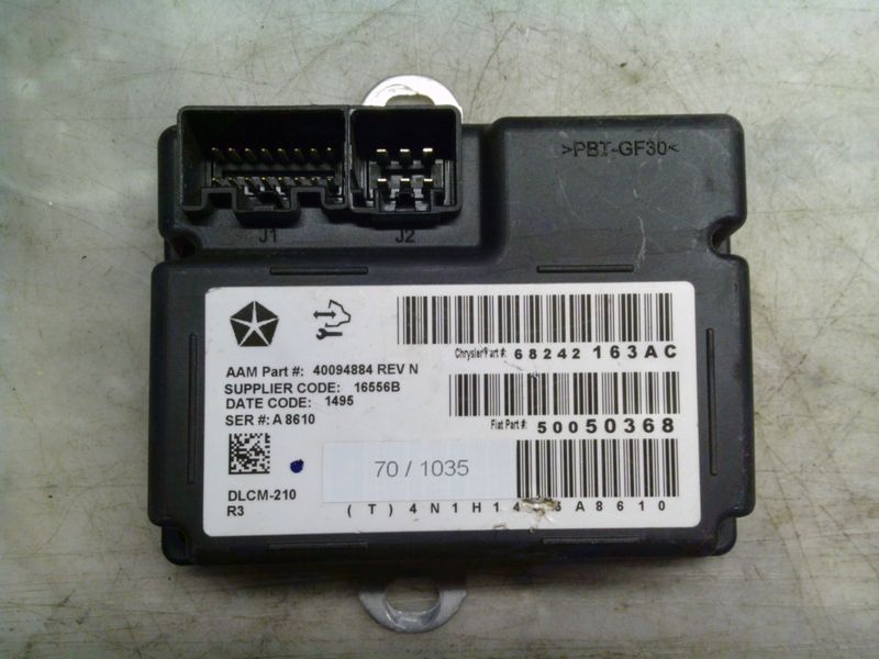 70-1035 Modulo di Controllo Chrysler 40094884   REV N 16556B   JEEP  CHEROKEE