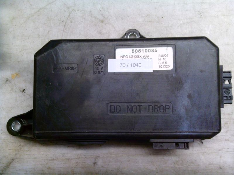 70-1040 Centralina Porte Alfa Romeo / Fiat / Lancia 50510085   NPG L2 GSX 939    ALFA ROMEO  159