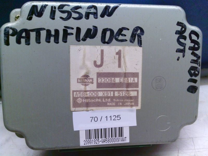 70-1125 Modulo Di Controllo Hitachi 33084 EB41A 33084EB41A A58-000 X91 5126 J 1  NISSAN  Pathfinder