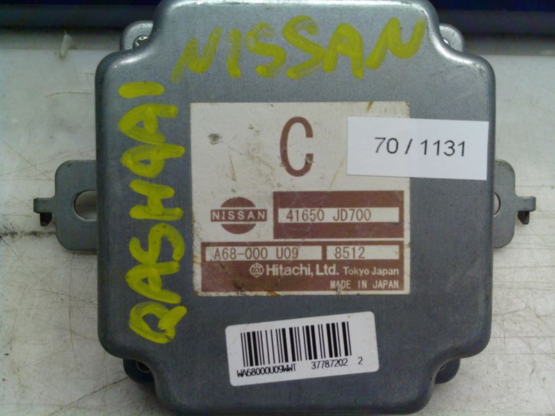 70-1131 Modulo Di Controllo Nissan 41650 JD700 41650JD700 A68-000 U09 8512   NISSAN  QASHQAI