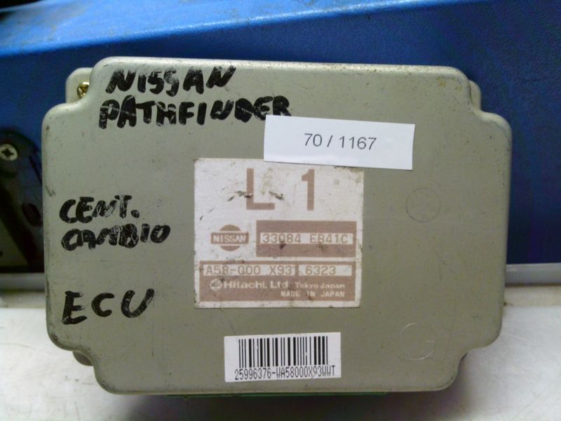 70-1167 Modulo Di Controllo Hitachi 33084 EB41C 33084EB41C A58-000 X93 6323 L 1  NISSAN  Pathfinder