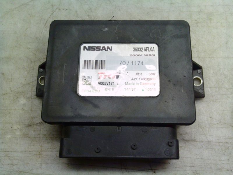 70-1174 Modulo Controllo Freno A Mano Trw 36032 6FL0A 360326FL0A A2C14318600 EPB4 ECU   NISSAN  VARIE