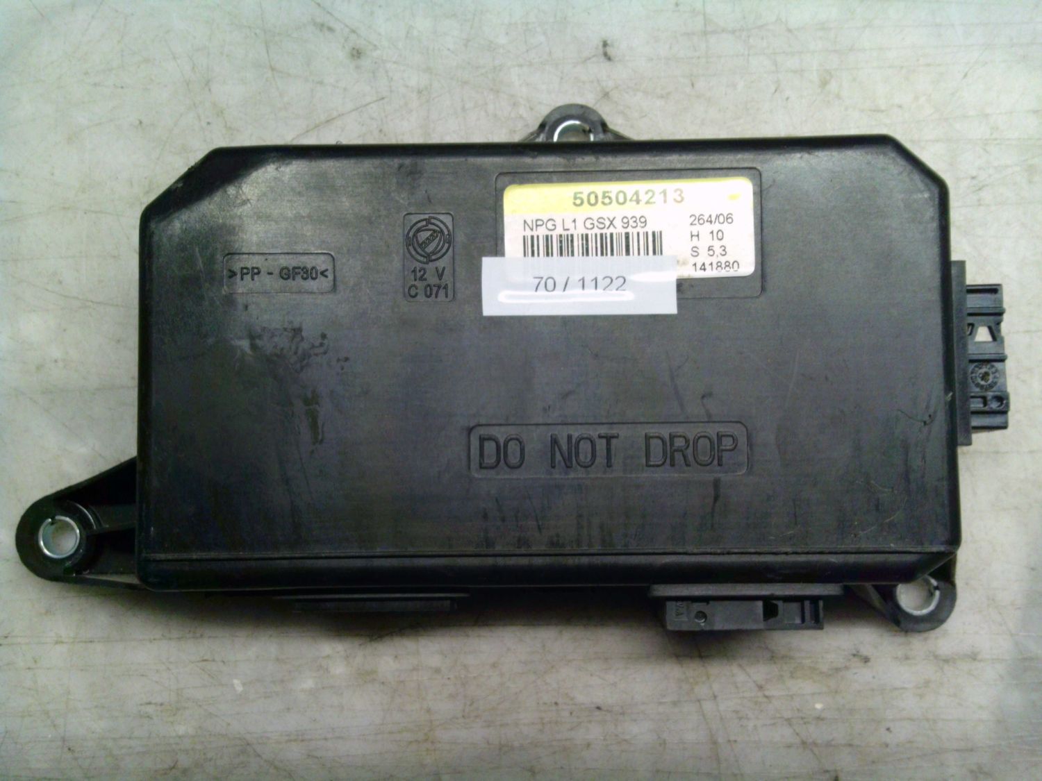 70-1122 Centralina Porte Alfa Romeo / Fiat / Lancia 50504213   NPG L1 GSX 939    ALFA ROMEO  159