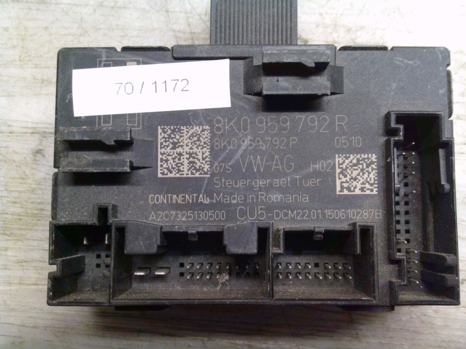 70-1172 Centralina Porte Temic 8K0 959 792 R 8K0959792R     Audi  A 4