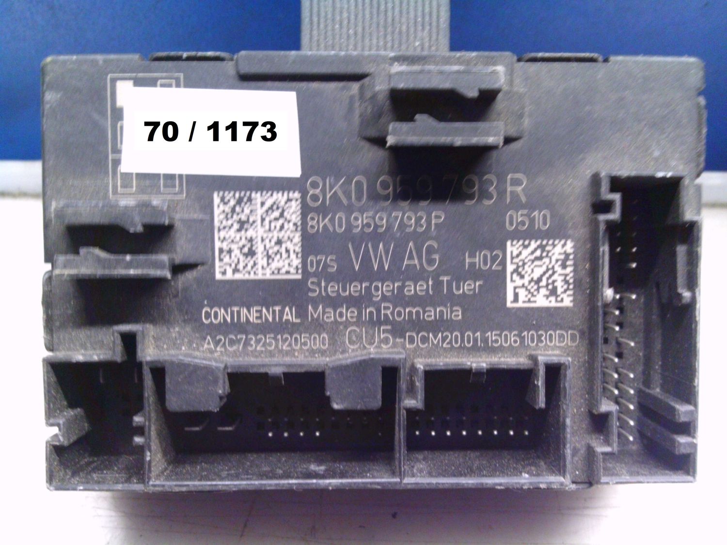 70-1173 Centralina Porte Temic 8K0 959 793 R 8K0959793R     Audi  A 4