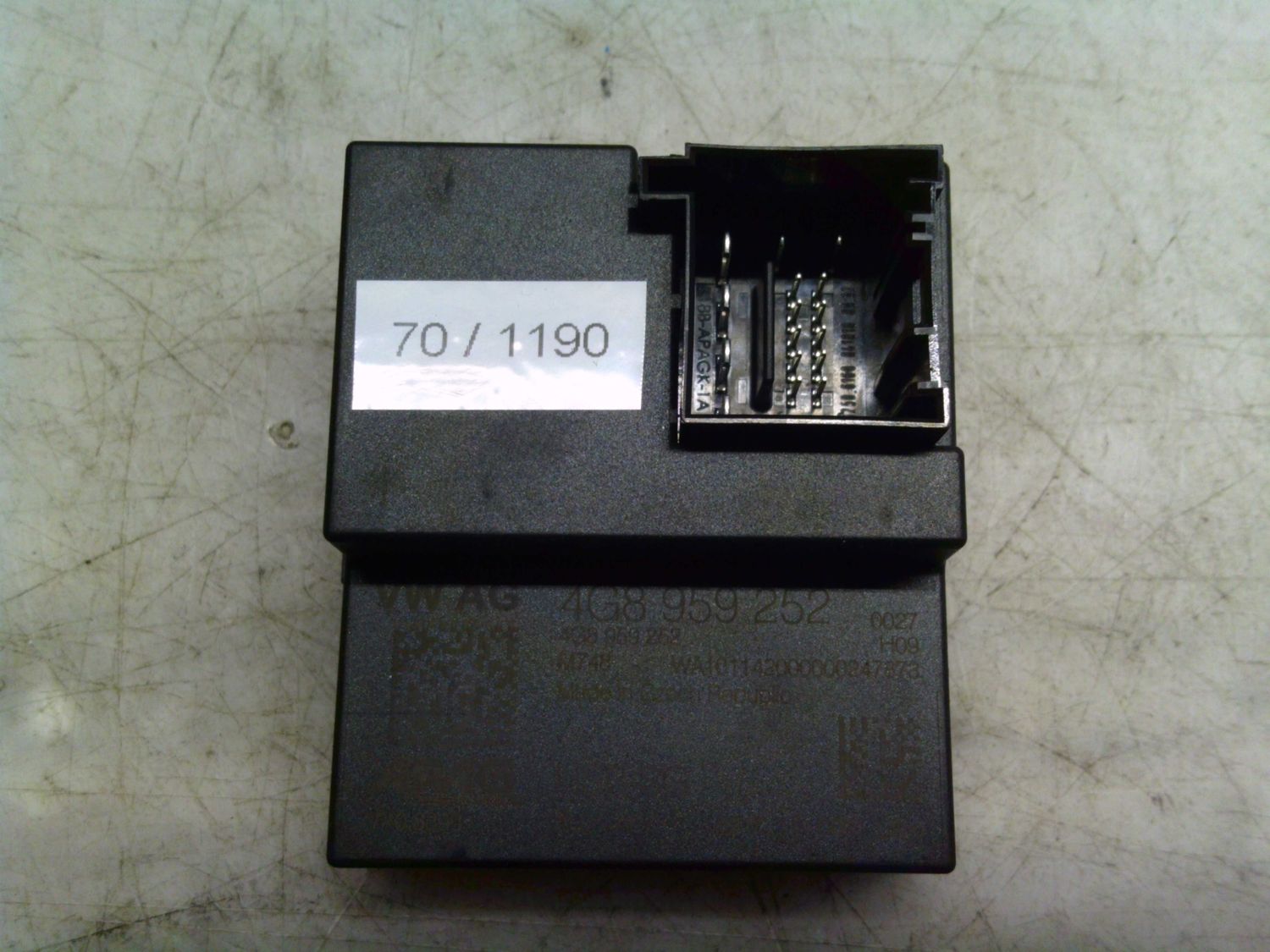 70-1190 Modulo di Controllo Audi 4G8 959 252 4G8959252 HSP-SG    Audi  A 7