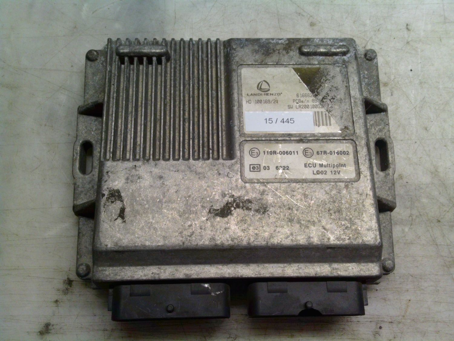 15-445 Centralina Gas Gpl Landi Renzo 616662000   ECU LPG VW-SEAT LR200100G24 67R-016002 HD 100169/21 Skoda Benzina / Gpl Generica