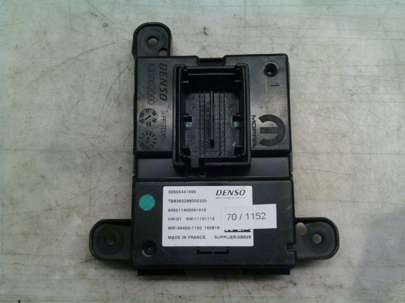 70-1152 Centralina Clima Denso 00505441490   0B838 MR146450-1150 160818  Alfa Romeo  Stelvio