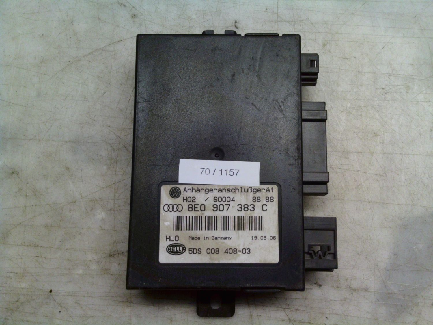 70-1157 Modulo Gancio Traino Hella Kg 8E0 907 383 C 8E0907383C 5DS 008 408-03    Volkswagen  Touareg