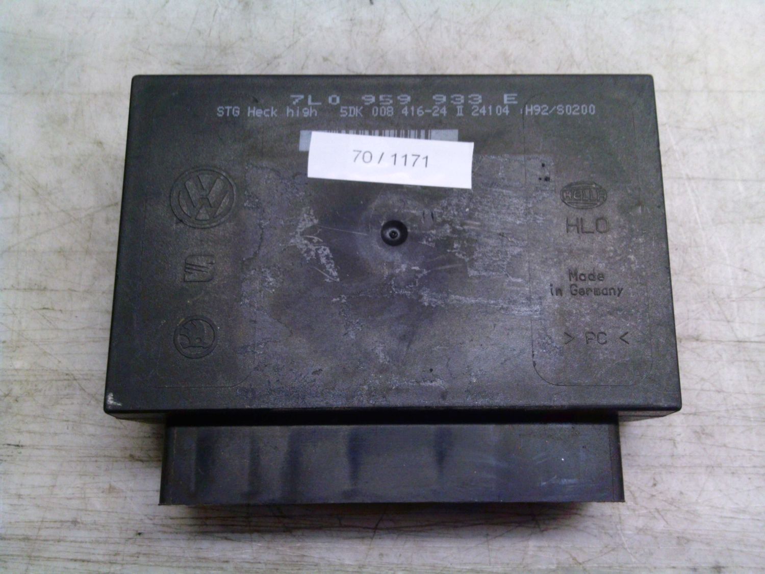 70-1171 Centralina Modulo Confort Hella Kg 7L0 959 933 E 7L0959933E 5DK 008 416-24    Volkswagen  Touareg