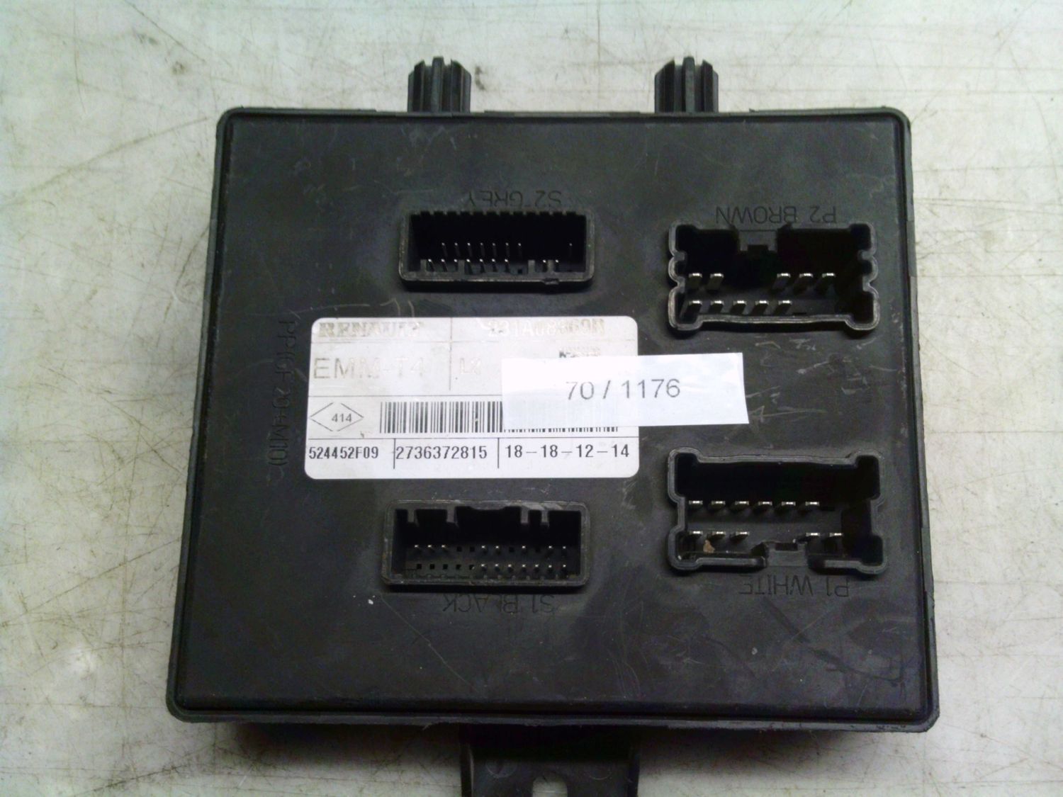 70-1176 Modulo Controllo Bcm Renault EMM-T4 EMMT4 231A08869R L2   Renault  Varie