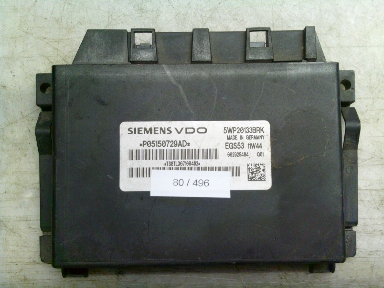 80-496 Modulo Controllo Della Trasmissione Siemens P05150729AD   5WP20133BRK EGS53 11W44 Q01 Jeep  Varie