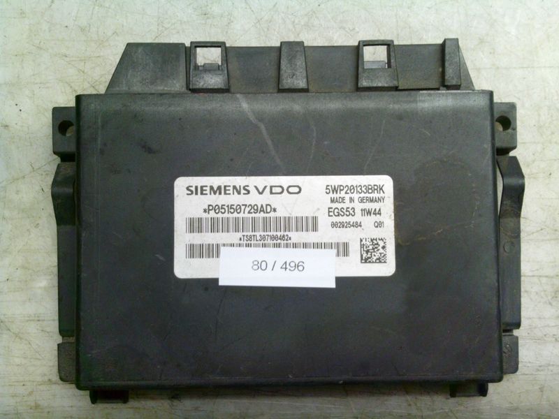 80-496 Modulo Controllo Della Trasmissione Siemens P05150729AD   5WP20133BRK EGS53 11W44 Q01 Jeep  Varie