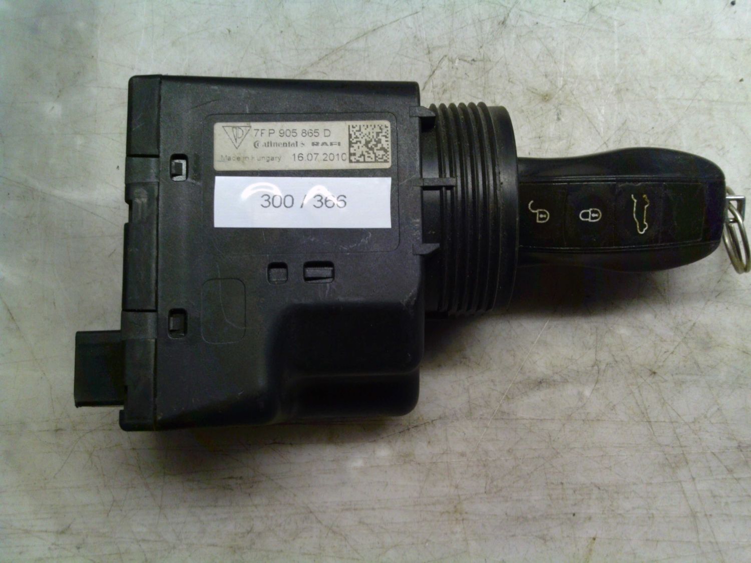 300-366 Blocchetto Accensione Continental 7FP 905 865 D 7FP905865D     Porsche  Cayenne