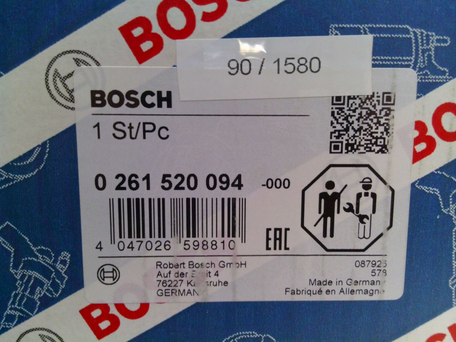 90-1580 Pompa Alta Pressione Bosch 0 261 520 094 0261520094         Ford Diesel Varie