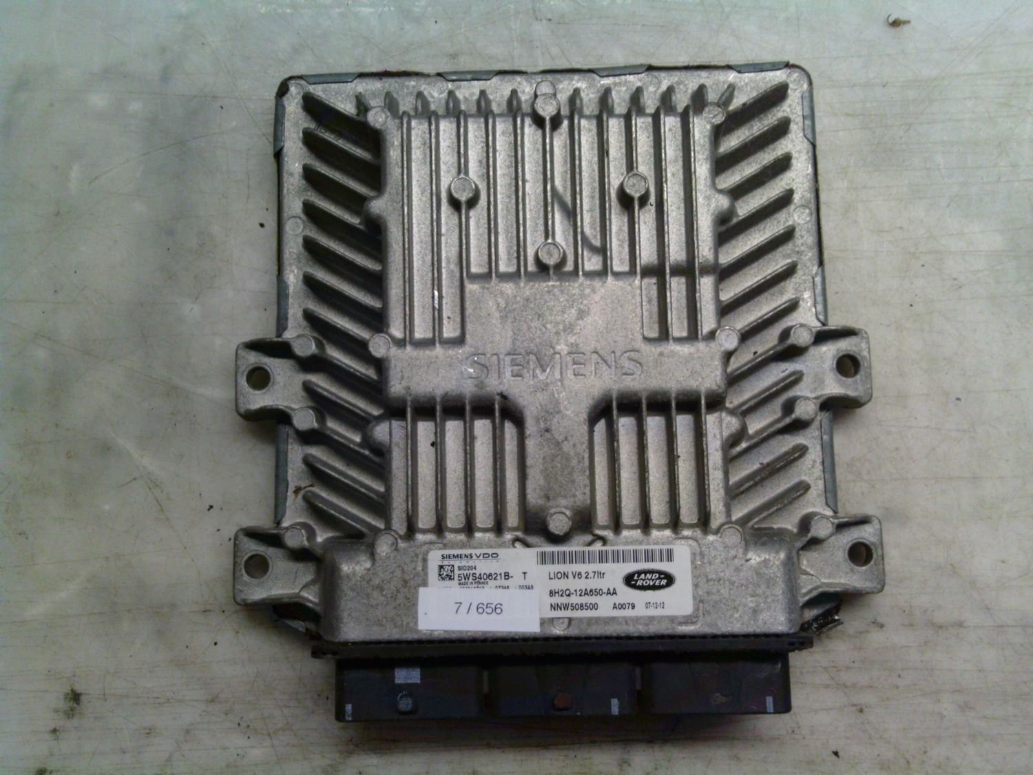 7-656 Centralina Motore Siemens 5WS40621B-T 5WS40621BT 8H2Q-12A650-AA NNW508500 SID 204  Land Rover Diesel Varie