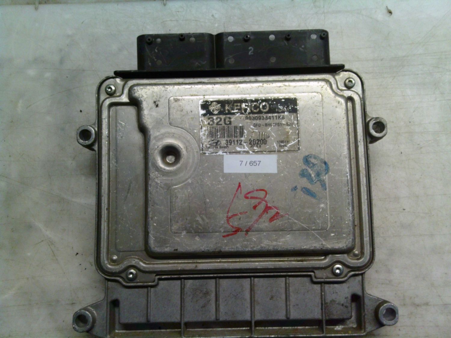7-657 Centralina Motore Kefico 39112-2B200 391122B200 9030933411KB GFD-8H6CFS1-5000 M7.9.8 Hyundai Benzina I 30 7-657 Centralina Motore Kefico 39112-2B200 391122B200 9030933411KB GFD-8H6CFS1-5000 M7.9.8 Hyundai Benzina I 30
