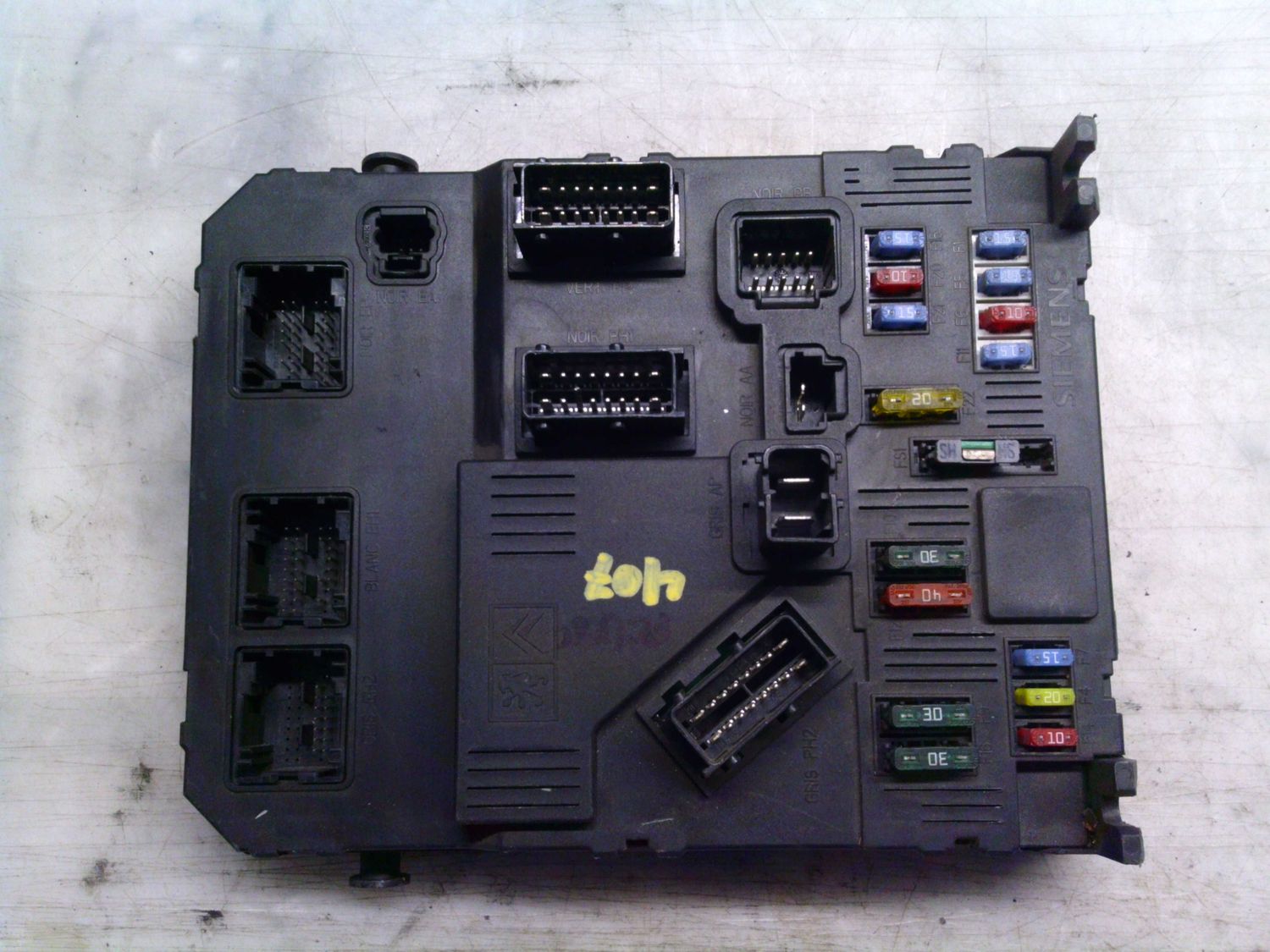 50-833 Body Computer Siemens 9655708580   BSI-S04-00 S120104500 L   Citroen / Peugeot Diesel Varie