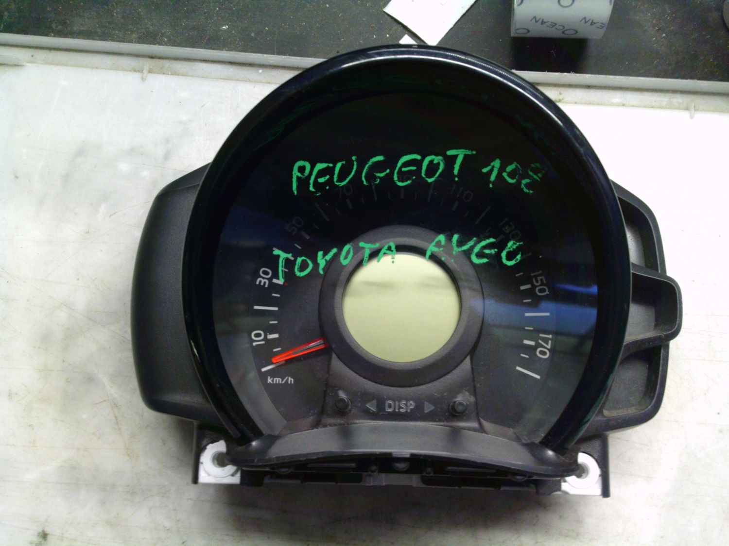 40-904 Quadro Strumenti / Contachilometri Toyota 769167-320U 769167320U     Toyota Benzina Aygo