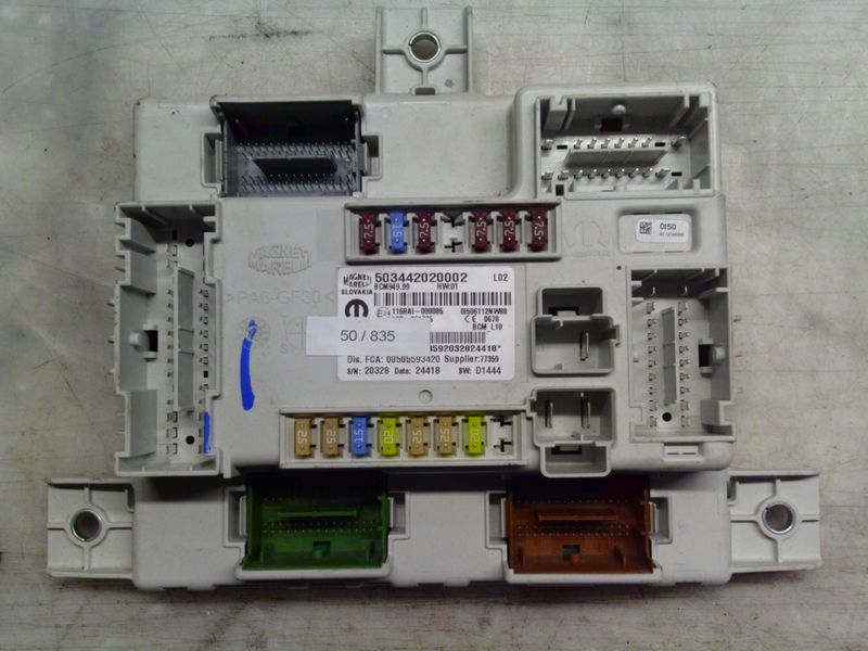 50-835 Body Computer Magneti Marelli 503442020002   BCM949.99 BCM L10 00505593420  Alfa Romeo Diesel Stelvio