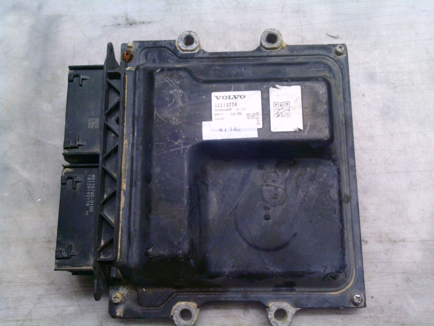 4-142 Centralina Motore Volvo 32213774 D5E1C ECM-EBA Volvo Diesel V 40 4-142 Centralina Motore Volvo 32213774 D5E1C ECM-EBA Volvo Diesel V 40